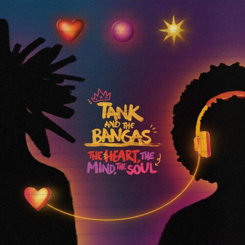 Tank & the Bangas - The Heart, The Mind, The Soul album cover.