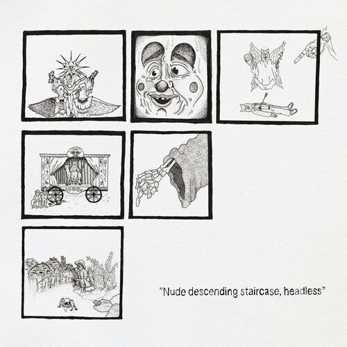 Teen Suicide - Nude Descending Staircase Headless album cover.