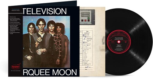 Television - Marquee Moon album cover and vinyl