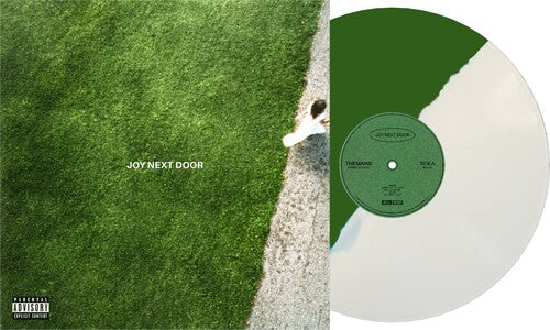 The Maine - Joy Next Door album cover and white/green split vinyl.