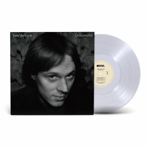 Tom Verlaine - Dreamtime album cover and clear vinyl.