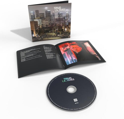 Travis - LA Times album cover, lyric sheet, and CD.