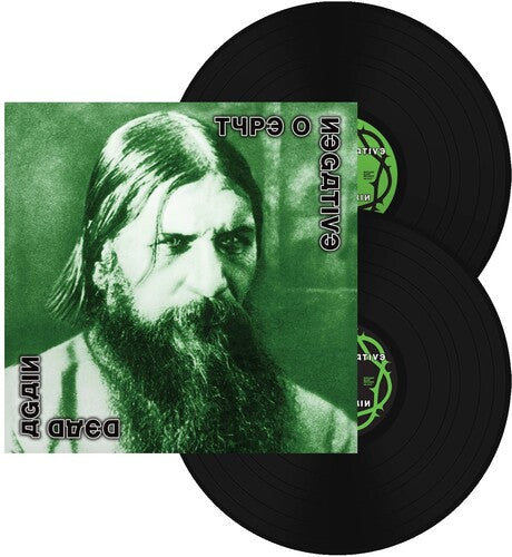Type O Negative - Dead Again album cover and 2 black vinyl.