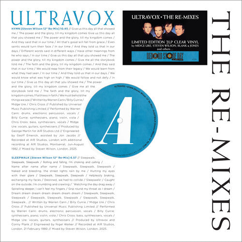 Ultravox -The Re-Mixes