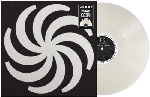 Vundabar - Surgery & Pleasure album cover and clear vinyl