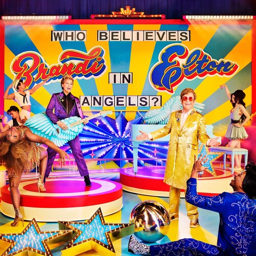 Elton John & Brandi Carlile - Who Believes In Angels? album cover