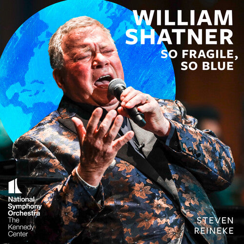 William Shatner - So Fragile, So Blue album cover.