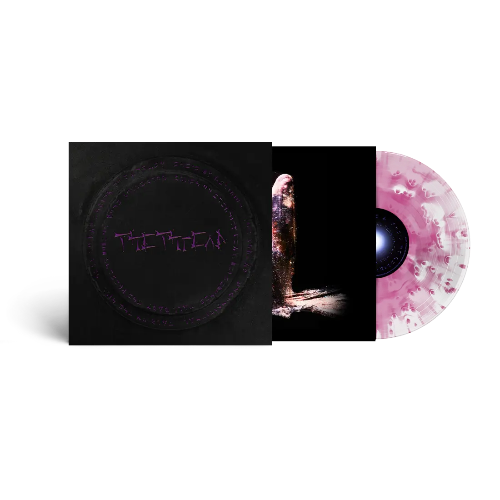 Willow - The Thread album cover and clear with magenta splatter vinyl