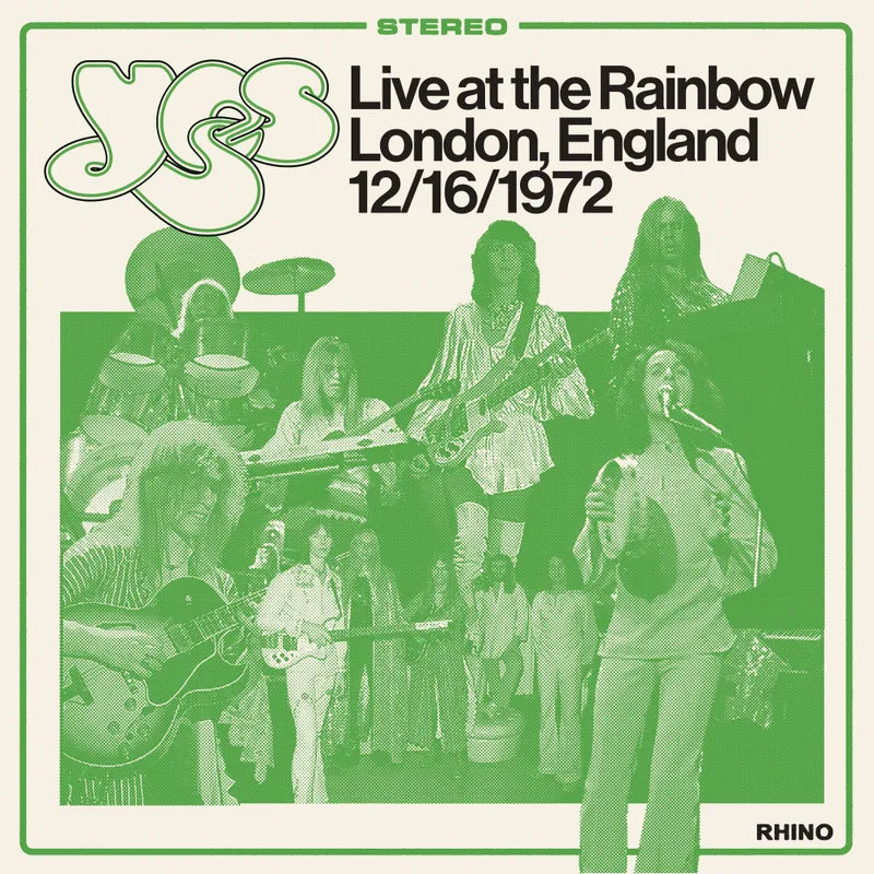 Yes- Live At The Rainbow London, England 12/16/1972 album cover