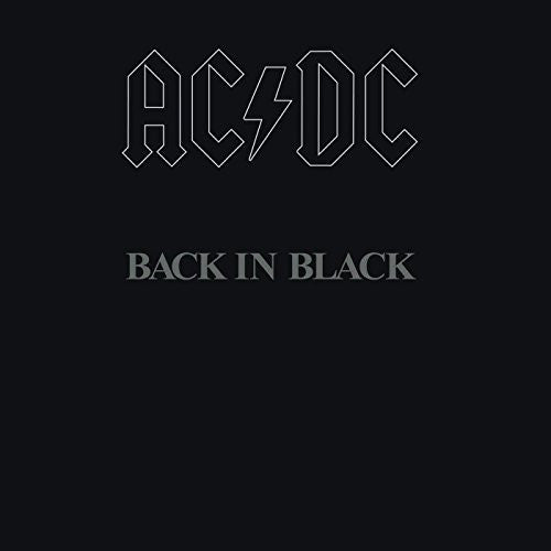 AC/DC - Back in Black album cover.