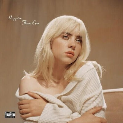 Billie Eilish - Happier Than Ever album cover
