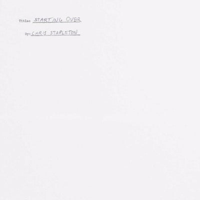 Chris Stapleton - Starting Over album cover