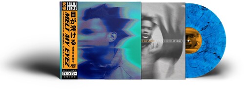 Denzel Curry - Melt My Eyez See Your Future album cover and blue smoke vinyl.