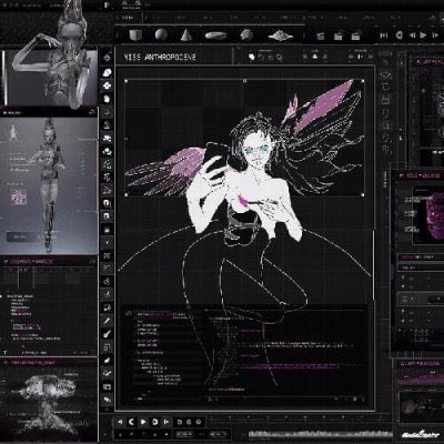 Grimes - Miss Anthropocene album cover