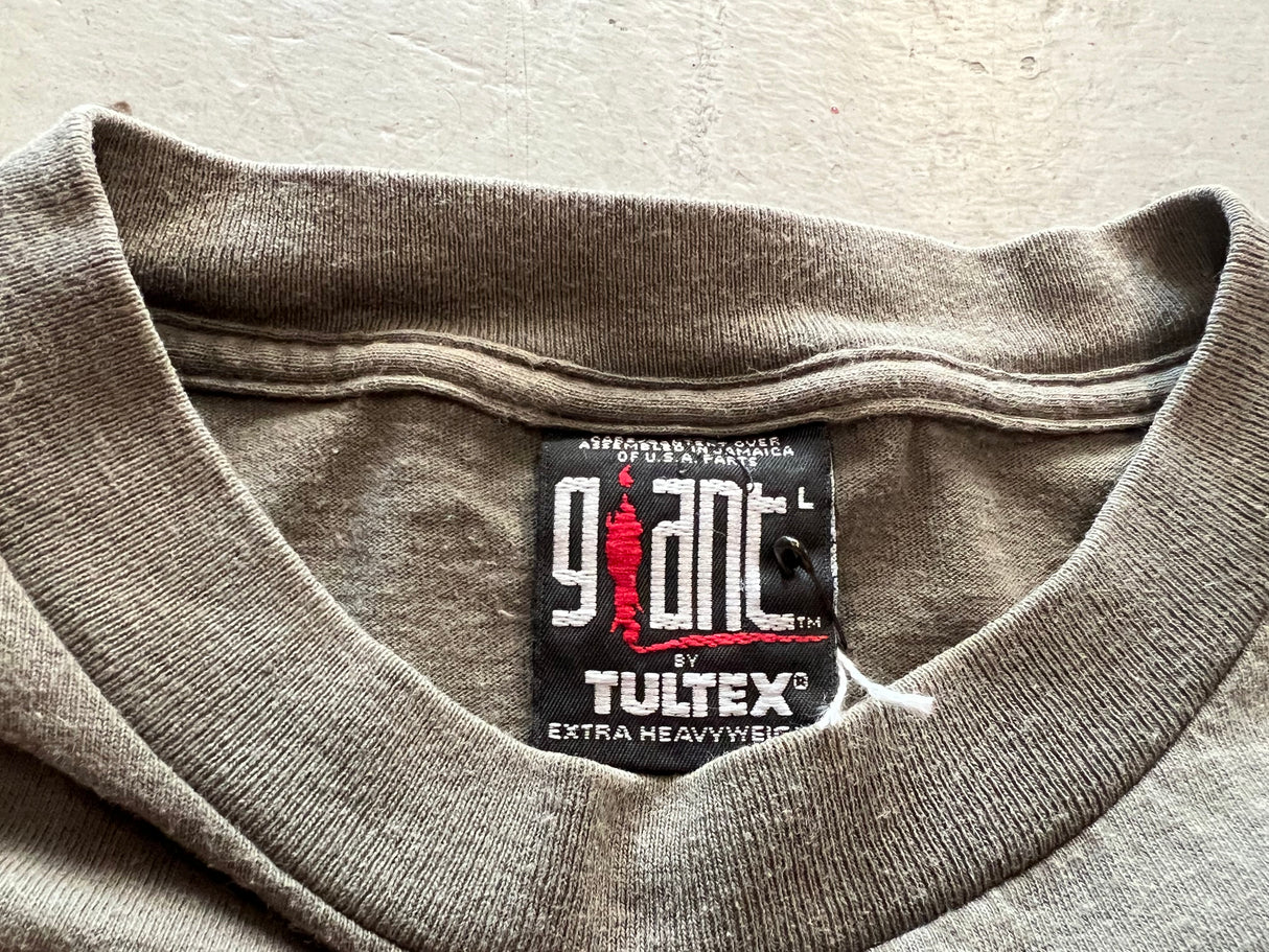 Vintage Phish Rainbow Logo Army Green T-Shirt - Giant By Tultex Extra Heavyweight Large tag