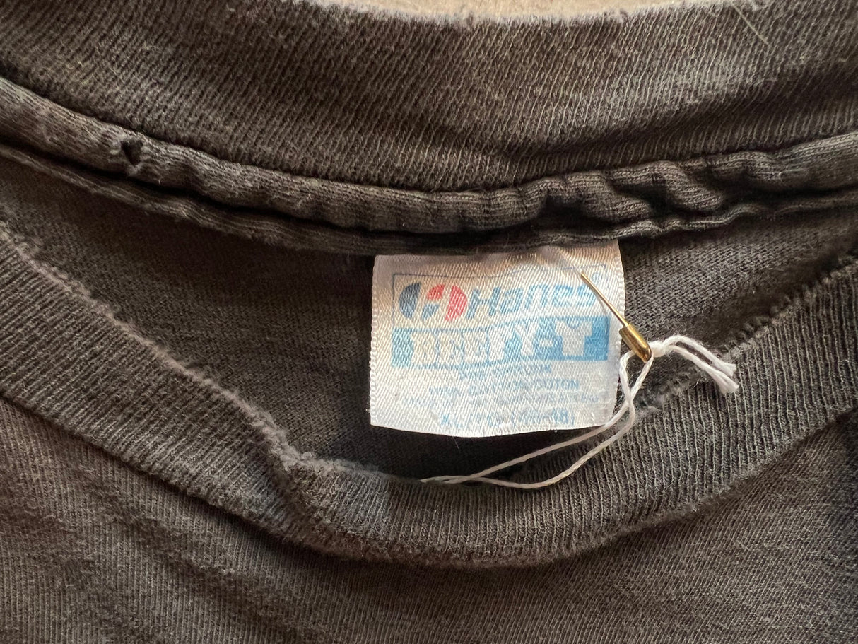 Vintage Live Mental Jewelry 1990's Black T-Shirt - Hanes Beefy-t pre-shrunk XL tag