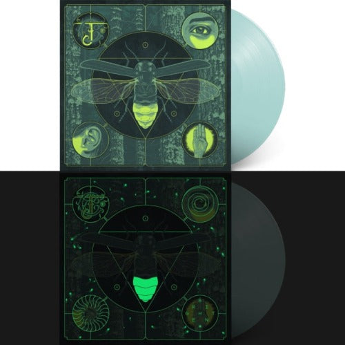 Jerry Cantrell - Brighten album cover with blue vinyl and glow-in-the-dark packaging.