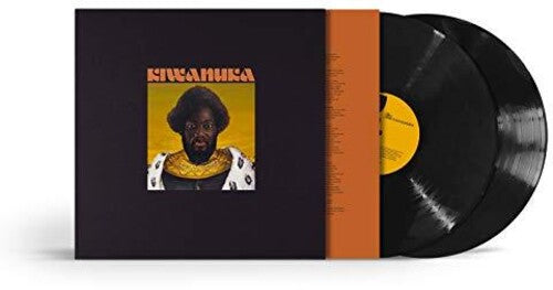 Michael Kiwanuka - Kiwanuka album cover and 2 black vinyl.