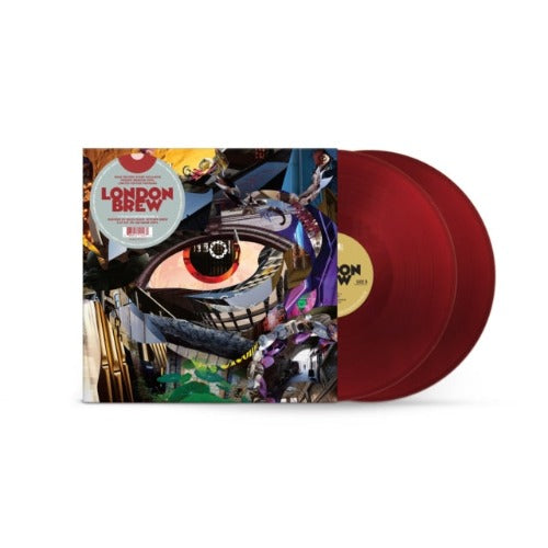 London Brew - London Brew album cover and 2LP Maroon Vinyl.
