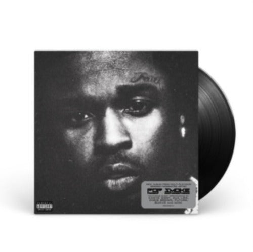 Pop Smoke - Faith album cover and black vinyl.