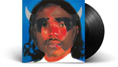 Steve Lacy - Gemini Rights album cover with black vinyl record
