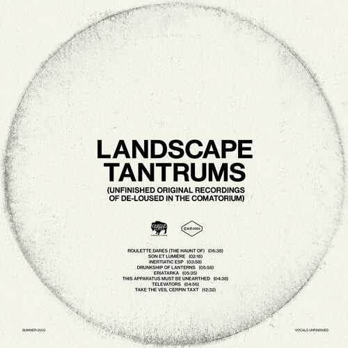Mars Volta - Landscape Tantrums - Unfinished Original Recordings Of De-Loused In The Comatorium album cover.