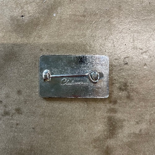 Teardrop Explodes Pin Back with Clubman stamp