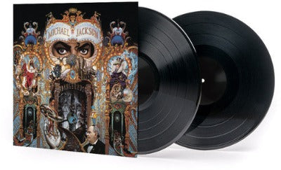micheal jackson danergous album cover and double lp
