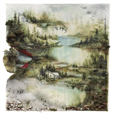 Bon Iver self titled album cover