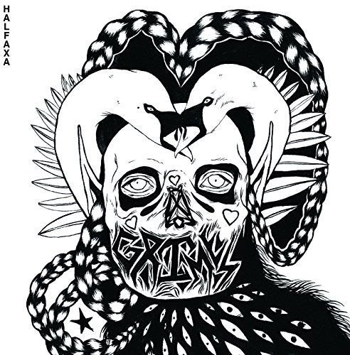 Grimes - Halfaxa album cover.