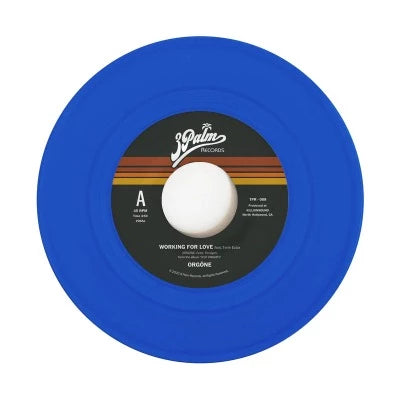 Orgone Working For Love / Dreamer Ltd Edition Opaque Blue Vinyl