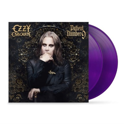 Ozzy Osbourne Patient 9 Album Cover and Crystal Violet Vinyl