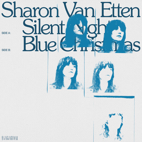 Sharon Van Etten - Silent Night / Blue Christmas album cover.