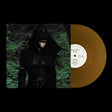Not For Radio "Melt" album cover featuring a woman in a forest, shown with a gold colored vinyl record