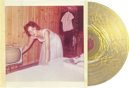 Manchester Orchestra - I’m Like a Virgin Losing a Child album cover and gold vinyl. 