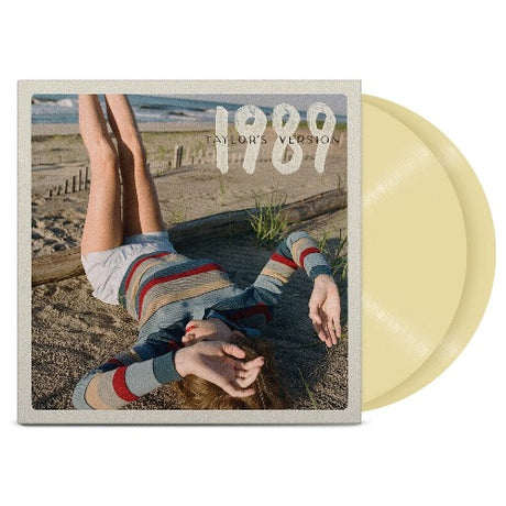 Taylor Swift - 1989 (Taylor's Version) album cover and 2LP yellow vinyl. 