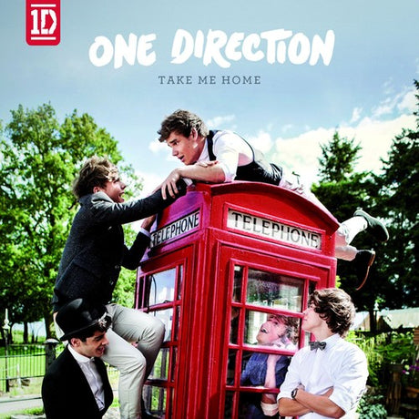 One Direction - Take Me Home album cover. 