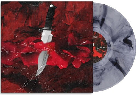21 Savage & Metro Boomin - Savage Mode album cover and grey w/ black smoke vinyl