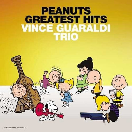 Vince Guaraldi Trio "Peanuts greatest hits" album cover