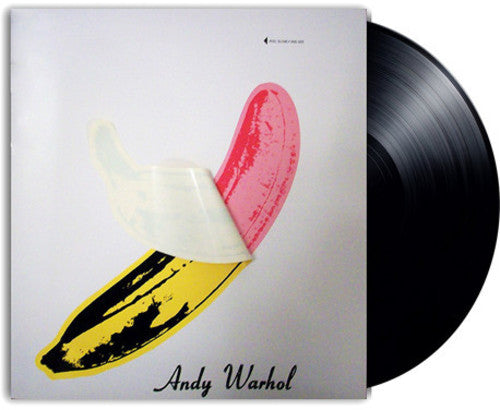 Velvet Underground - Velvet Underground & Nico (50th Anniversary) album cover and black vinyl. 