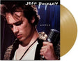 Vinyl record with a portrait of Jeff Buckley holding a microphone and the title 'Grace' by Jeff Buckley.