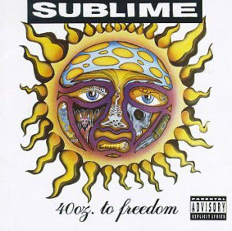 Sublime - 40 oz. To Freedom CD album cover. 