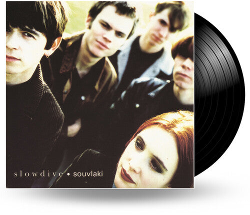 Slowdive "Souvlaki" album cover with standard black vinyl.