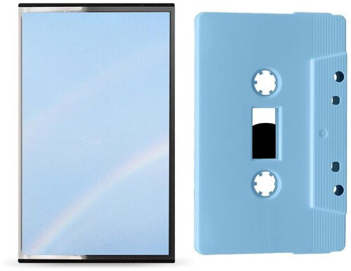 Turnstile "Never Enough" cassette album cover shown with a sky blue colored cassette tape 
