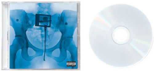 Lorde "Virgin" album cover in a CD jewel case, shown with a clear colored CD