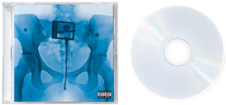Lorde "Virgin" album cover in a CD jewel case, shown with a clear colored CD