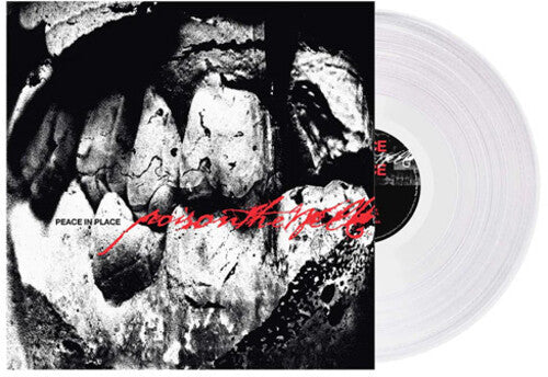Poison the Well "Peace in Place" album cover shown with a clear vinyl record