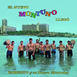 Men standing in water with musical instruments, with text 'El Nuevo Montuno Llegó' and 'Roberto y su Nuevo Montuno' on a scenic background.