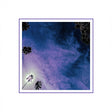 Look Outside Your Window album cover featuring Purple and blue cloud pattern with palm trees at the bottom