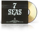 Dirty Heads '7 Seas' album cover shown with a light gold colored CD